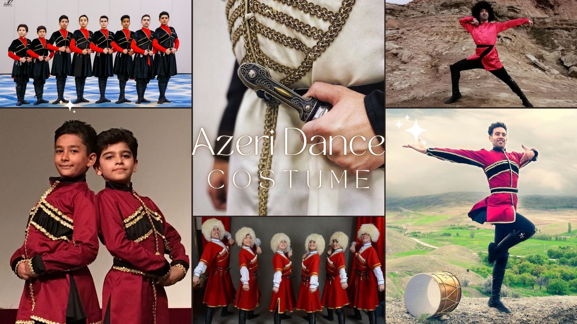 خرید لباس محلی رقص آذری